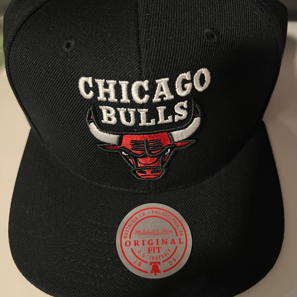 Mitchell & Ness Chicago Bulls Black Cap
